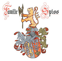 Wappen Fam. Spiss, St. Anton am Arlberg